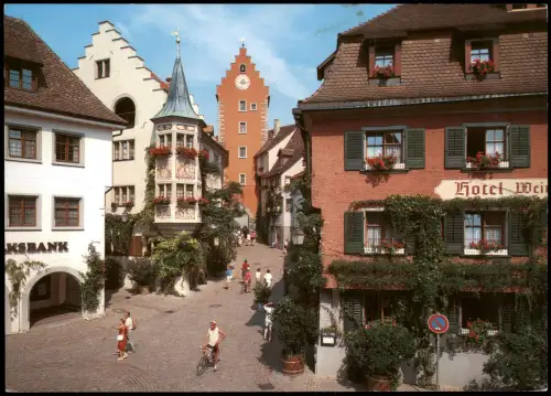 Ansichtskarte Meersburg Ansicht Obertor 1990