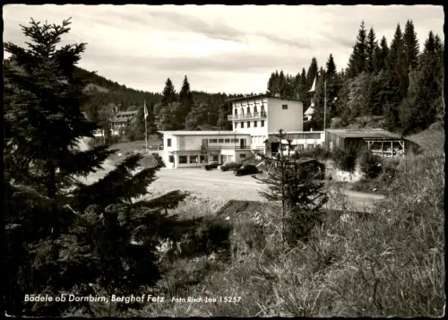 Ansichtskarte Bödele b. Dornbirn Berghof Fetz am Bödele 1969