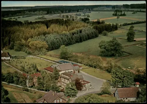 Ansichtskarte Neuhaus im Solling-Holzminden Luftbild Hotel Sollinger Hof 1955