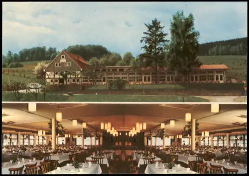 Buchhagen-Bodenwerder-Polle Ausflugs-Gasthaus Mittendorf mit Festsaal 1975
