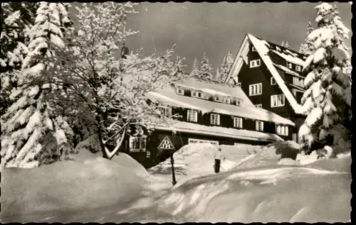 Feldberg (Schwarzwald) Deutsche Jugendherberge Hebelhof Schwarzwald 1960