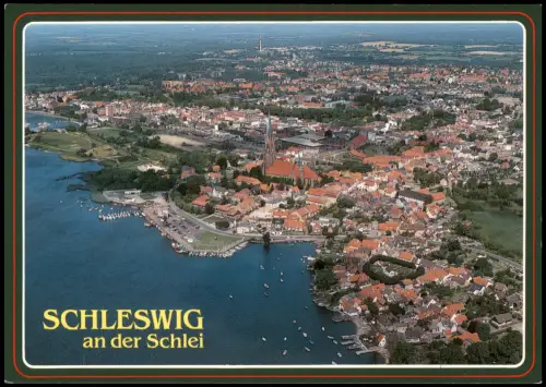 Ansichtskarte Schleswig (Sleswig/Slesvig) Luftbild Luftaufnahme 2000