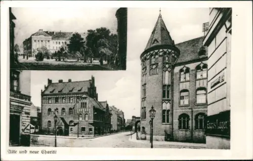 Ansichtskarte Mitte-Berlin Alte und neue Charite 1913 REPRO