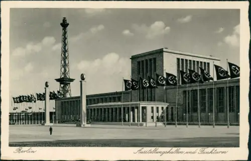 Charlottenburg-Berlin Ausstellungshallen und Funkturm Propaganda 1939