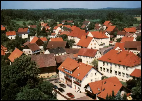 Ansichtskarte Kirchenbirkig Panorama-Ansicht v. Flugzeug aus, Luftbild 1975