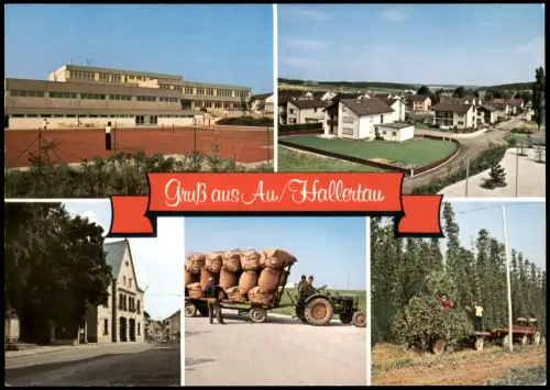 Au in der Hallertau Ortsansichten Au a.d. deutschen Hopfenstraße  1979