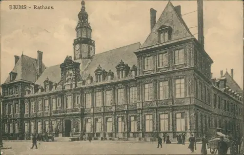 CPA Reims Reims Rathaus 1915
