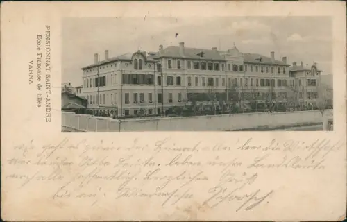 Warna Варна Pensionnat Saint-André - Ecole Française de filles 1915