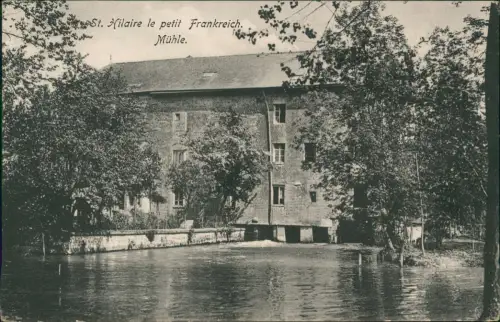 CPA Saint-Hilaire-le-Petit Mühle am Wasser 1915