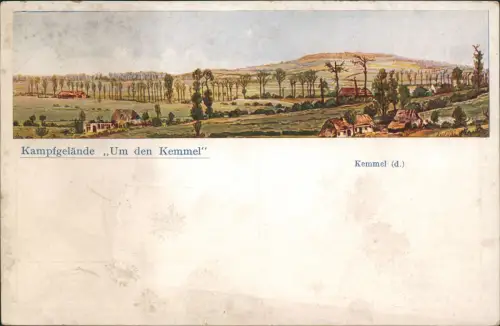 Kemmel (bei Heuvelland) Kemmel (bei Euvelland) Kampfgelände Um den Kemmel 1918