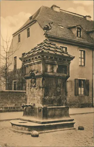 Ansichtskarte Dresden Der Queckbrunnen 1909