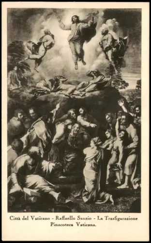 Vatikanstadt Rom Città del Vaticano Raffaello Sanzio Pinacoteca Vaticana 1934