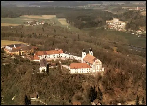 Ansichtskarte Altenmarkt an der Alz Stiftskirche Baumburg 1995