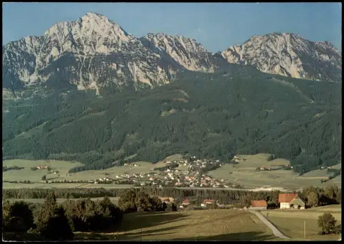 Aufham (Anger)-Berchtesgaden Panorama-Ansicht Hochstaufen und Zwiesel 1995