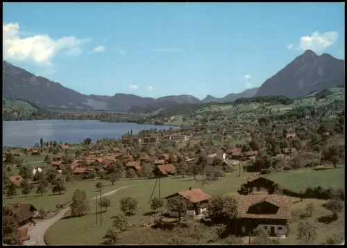 Sachseln Panorama Sachseln am Sarnersee Edisried mit Stanserhorn 1975