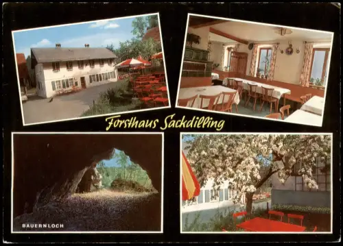 Königstein (Oberpfalz) Forsthaus Sackdilling Martin Renner Post Königstein 1970