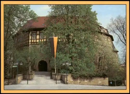 Ansichtskarte Sachsenheim Schloss Sachsenheim Bürgermeisteramt 1980