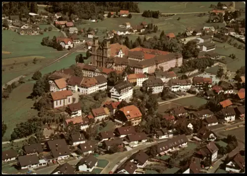 St. Peter (Hochschwarzwald)  Luftbild Teilansicht vom Flugzeug aus 1980