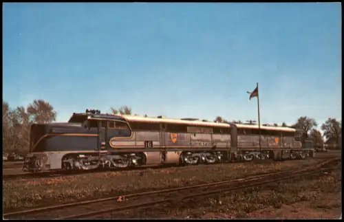 Eisenbahn Zug Lokomotive DELAWARE & HUDSON 16 & 18 USA Railway 1978