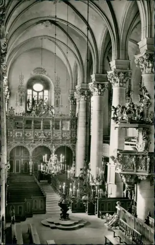 Ansichtskarte Bückeburg Stadtkirche - Kanzel 1958