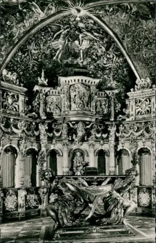 Ansichtskarte Bückeburg Schloß Bückeburg. Schloßkapelle 1957