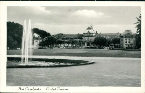 Ansichtskarte Bad Oeynhausen Großes Kurhaus 1962