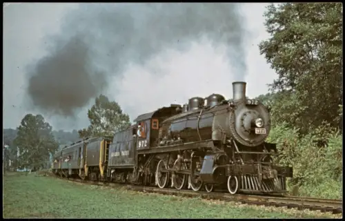 Ansichtskarte  Eisenbahn Zug Lokomotive CANADIAN PACIFIC 972 Railroad USA 1978
