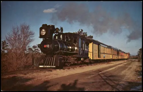 Eisenbahn Zug Lokomotive EDAVILLE RAILROADSouth Carver, Mass. Railroad USA 1978