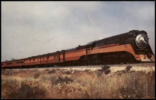 Ansichtskarte  Eisenbahn Zug Lokomotive THE SAN JOAQUIN DAYLIGHT Railroad 1977