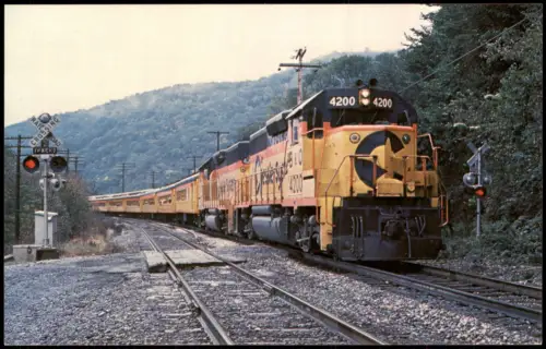Eisenbahn Zug Lokomotive CHESSIE SYSTEM CHESSIE STEAM SPECIAL Railroad 1978