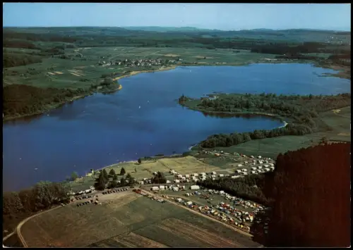 Schmidthahn Steinebach  Wied Luftbild  Haus AM SEE Campingplatz Strandbad 1993