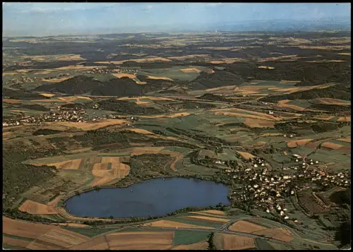 Schalkenmehren Luftbild Am Schalkenmehrener Maar Eifel Luftaufnahme 1975