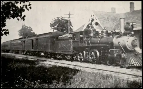 Ansichtskarte  Eisenbahn Zug Lokomotive MTK Train 21 Railroad 1988