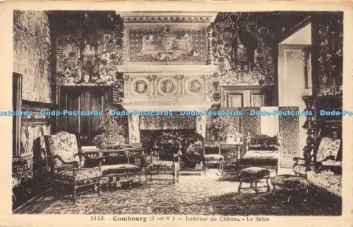 R057138 Combourg Interieur du Chateau Le Salon Laurent Nel No 3125 B Hopkins
