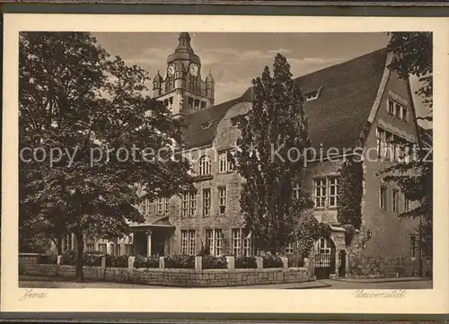 Jena Universitaet Kat. Jena