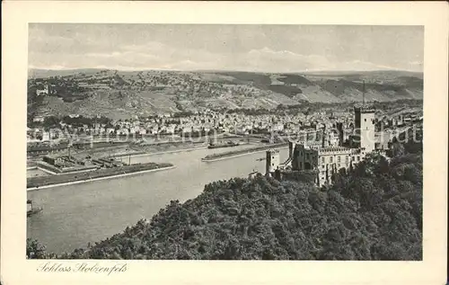 Stolzenfels Schloss Stolzenfels  Kat. Koblenz Rhein